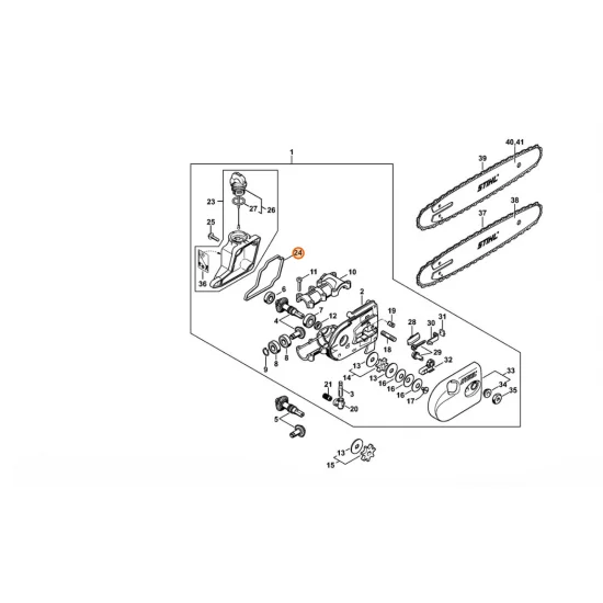 STIHL   Uszczelka 4138 351 1000